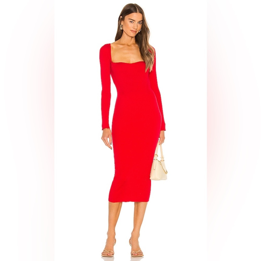 🆕NWT! ONE GREY DAY Lakeyn Dress in Red, Size Medium